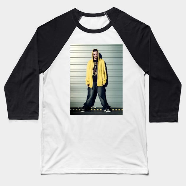 Jesse Baseball T-Shirt by Aries Black